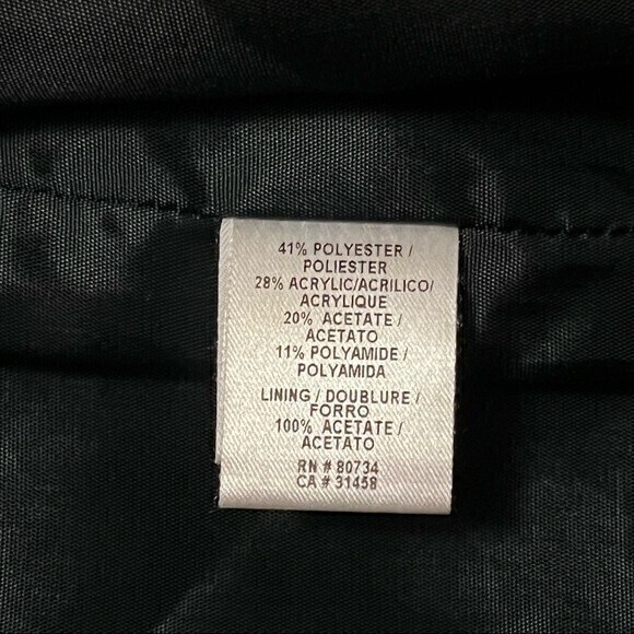 BcbgMaxazria Women’s Skirt with‎ Pockets, Size 2, Gray Black * - Picture 8 of 8